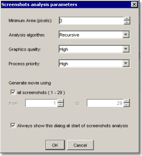 AtPresent Recorder Pro movie generating parameters dialog